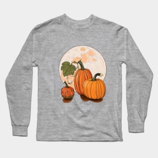 Pumpkin Moon Long Sleeve T-Shirt